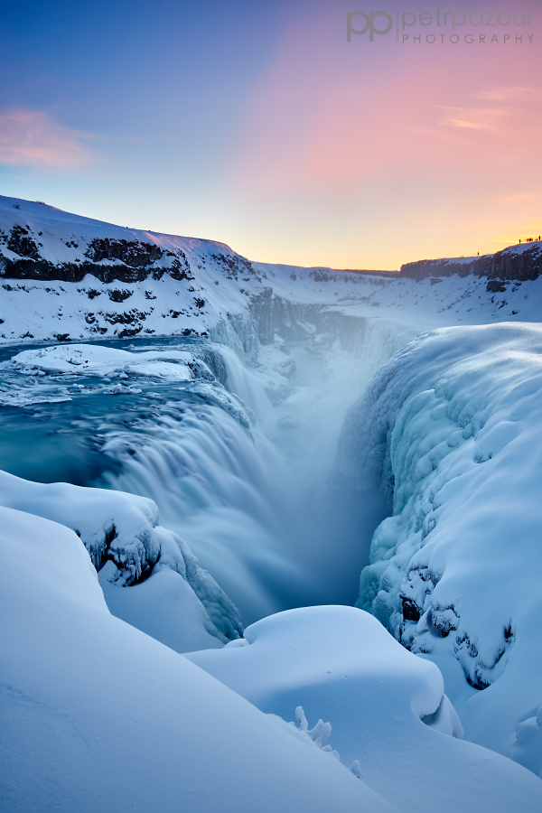 Zimní Gullfoss