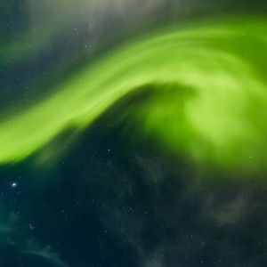 Islandská tančící polární záře