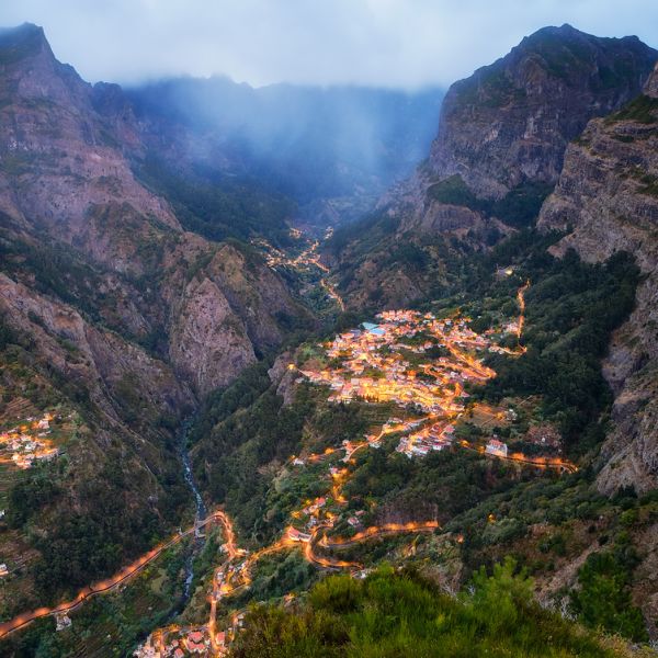 Madeira - Curral das Freiras - Údolí jeptišek